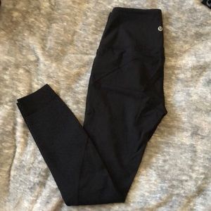Lululemon luxtreme 7/8 tight with laser dot detail